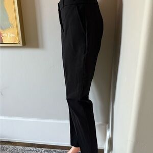 Classic Slim Ankle Comfort Stretch Black Pants
